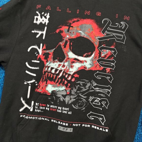Falling in Reverse “Promotional Release” Graphic Hoodie Size Medium - Picture 4 of 4